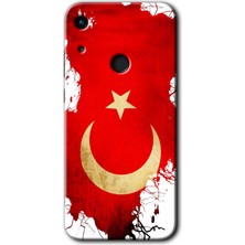 Gramaphone Huawei Y6S 2019 Kılıf Hd Desen Baskılı Arka Kapak + Esnek Nano Cam - Türkiyem