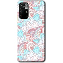 Gramaphone Poco M4 Pro 5g Kılıf Hd Desen Baskılı Arka Kapak + Kırılmaz Cam - Çin Mandala 1