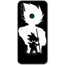 Gramaphone Huawei Y6P Kılıf Hd Desen Baskılı Arka Kapak + Esnek Nano Cam - Anime