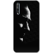 Gramaphone Huawei P Smart S Kılıf Hd Desen Baskılı Arka Kapak + Kırılmaz Cam - Atam Izindeyiz