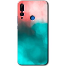 Gramaphone Huawei P Smart Z Kılıf Hd Desen Baskılı Arka Kapak + Kırılmaz Cam - Flu Işık