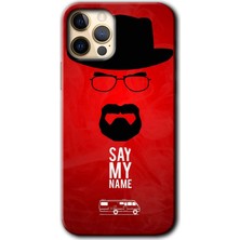 Gramaphone Apple iPhone 11 Pro Max Kılıf Hd Desen Baskılı Arka Kapak + Kırılmaz Cam - Say My Name