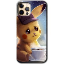 Gramaphone Apple iPhone 11 Pro Max Kılıf Hd Desen Baskılı Arka Kapak - Üzgün Pikaçu