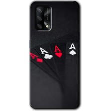 Gramaphone Oppo A54 Kılıf Hd Desen Baskılı Arka Kapak + Esnek Nano Cam - Full As