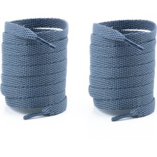 Airyfoot Spor Ayakkabı Bağcığı 120 cm Yassı Örgü Bağcık Bot Spor Bağcık 1 Çift  ( Gri )