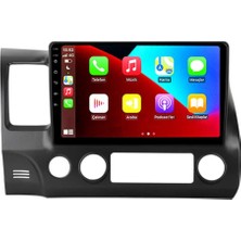 Newspace Honda Fd 6 Android 4gb Ram 64GB Rom Carplay 8 Çekirdek Navigasyon Multimedya Oto Teyp