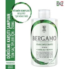 Botego Milano Bergamo Vitamin Complex Dökülme Önleyici Şampuan 250 ml Dökülen Saçlar, Hassas Baş Derisi