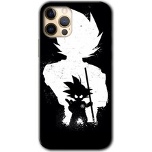 iPhone 12 Pro Max Kılıf Hd Desen Baskılı Arka Kapak + Kırılmaz Cam - Anime