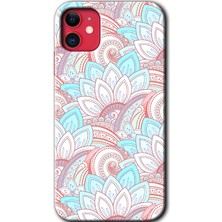 iPhone 11 Kılıf Hd Desen Baskılı Arka Kapak - Çin Mandala 1