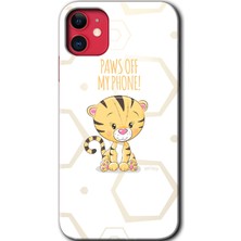 iPhone 11 Kılıf Hd Desen Baskılı Arka Kapak - Sevimli Kedi 1