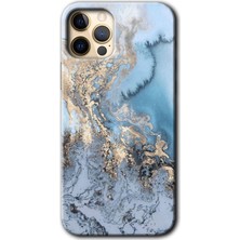 iPhone 11 Pro Max Kılıf Hd Desen Baskılı Arka Kapak - Eski Mermer