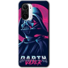 Redmi K40 Kılıf Hd Desen Baskılı Arka Kapak + Kırılmaz Cam - Darth Vader