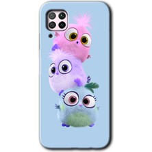 Huawei P40 Lite Kılıf Hd Desen Baskılı Arka Kapak + Esnek Nano Cam - Puffy