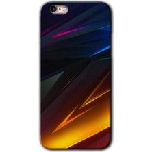 iPhone 6s Kılıf Hd Desen Baskılı Arka Kapak + Kırılmaz Cam - Stranger Lines