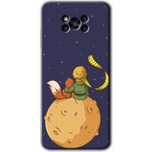 Poco X3 Pro Kılıf Hd Desen Baskılı Arka Kapak + Kırılmaz Cam - Küçük Prens