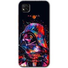 Gramaphone Redmi 9c Kılıf Hd Desen Baskılı Arka Kapak - Father Vader
