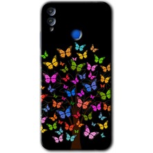 Honor 8x Kılıf Hd Desen Baskılı Arka Kapak + Kırılmaz Cam - Cacti Prairies