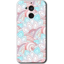 Gramaphone General Mobile Gm 8 Kılıf Hd Desen Baskılı Arka Kapak + Esnek Nano Cam - Çin Mandala 1
