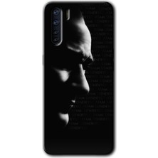 Oppo A91 Kılıf Hd Desen Baskılı Arka Kapak - Atam Izindeyiz