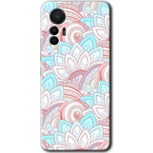 Xiaomi Mi 12 Lite Kılıf Hd Desen Baskılı Arka Kapak + Kırılmaz Cam - Çin Mandala 1