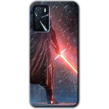Oppo A16 Kılıf Hd Desen Baskılı Arka Kapak - Kylo Ren