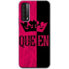 Huawei P Smart 2021 Kılıf Hd Desen Baskılı Arka Kapak - Queen