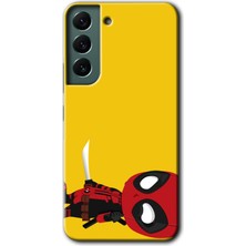 Galaxy S22 Kılıf Hd Desen Baskılı Arka Kapak - Deadpool 6