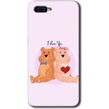 Gramaphone Oppo Rx 17 Neo Kılıf Hd Desen Baskılı Arka Kapak - Sevgili Ayıcık