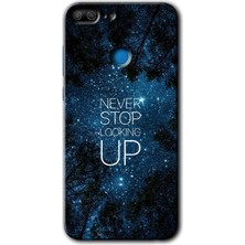 Gramaphone Honor 9 Lite Kılıf Hd Desen Baskılı Arka Kapak - Stars Wallpaper