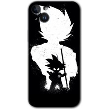 iPhone 14 Kılıf Hd Desen Baskılı Arka Kapak + Esnek Nano Cam - Anime