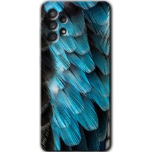 Galaxy A13 Kılıf Hd Desen Baskılı Arka Kapak + Kırılmaz Cam - 9d Tüyler