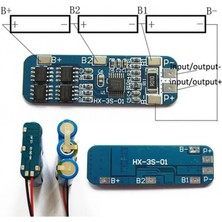 Wozlo 3s 10A 12V Bms 3 Pil 18650 Lityum Li-Ion Pil Korumalı Balans Devresi