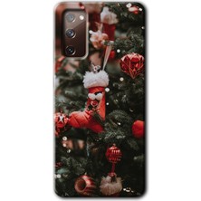 Gramaphone Galaxy S20 Fe Kılıf Hd Desen Baskılı Arka Kapak + Kırılmaz Cam - Happy New Year