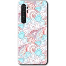 Gramaphone Xiaomi Mi Note 10 Lite Kılıf Hd Desen Baskılı Arka Kapak + Esnek Nano Cam - Çin Mandala 1