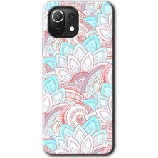 Xiaomi Mi 11 Lite Kılıf Hd Desen Baskılı Arka Kapak + Esnek Nano Cam - Çin Mandala 1