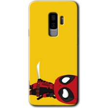 Galaxy S9 Plus Kılıf Hd Desen Baskılı Arka Kapak + Kırılmaz Cam - Deadpool 6
