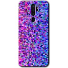 Gramaphone Oppo A9 2020 Kılıf Hd Desen Baskılı Arka Kapak - Pixel Mozaik