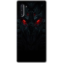Gramaphone Galaxy Note 10 Kılıf Hd Desen Baskılı Arka Kapak + Kırılmaz Cam - Vinicius