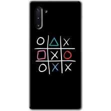 Gramaphone Galaxy Note 10 Kılıf Hd Desen Baskılı Arka Kapak + Kırılmaz Cam - Sauce
