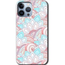 Gramaphone Apple iPhone 13 Pro Max Kılıf Hd Desen Baskılı Arka Kapak + Esnek Nano Cam - Çin Mandala 1