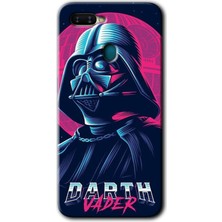 Gramaphone Oppo A12 Kılıf Hd Desen Baskılı Arka Kapak + Kırılmaz Cam - Darth Vader