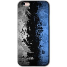 Gramaphone Apple iPhone 6s Plus Kılıf Hd Desen Baskılı Arka Kapak + Kırılmaz Cam - Abstract Wallpaper