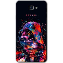 Gramaphone Galaxy J7 Prime Kılıf Hd Desen Baskılı Arka Kapak + Kırılmaz Cam - Father Vader