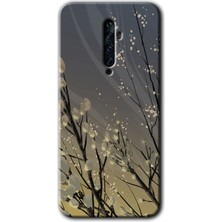 Gramaphone Oppo Reno 2z Kılıf Hd Desen Baskılı Arka Kapak - Branches Flowers