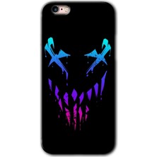 Gramaphone Apple iPhone 6s Plus Kılıf Hd Desen Baskılı Arka Kapak + Kırılmaz Cam - Çığlık