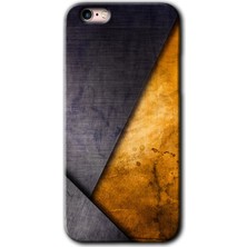 Gramaphone Apple iPhone 6s Kılıf Hd Desen Baskılı Arka Kapak + Kırılmaz Cam - Abstract 3