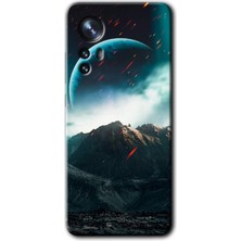 Gramaphone Xiaomi Mi 12 Pro Kılıf Hd Desen Baskılı Arka Kapak - Uzay Gökyüzü