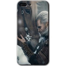 Gramaphone Apple iPhone 7 Plus Kılıf Hd Desen Baskılı Arka Kapak + Kırılmaz Cam - Kadim Dost