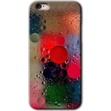 Gramaphone Apple iPhone 6s Kılıf Hd Desen Baskılı Arka Kapak + Kırılmaz Cam - Wet Bubbles