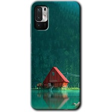 Redmi Note 10 5g Kılıf Hd Desen Baskılı Arka Kapak - House In Woods